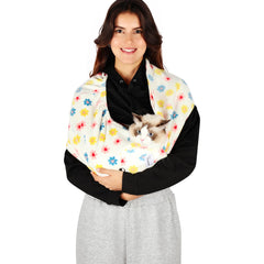 Yunpawpet hands-free cat sling for secure, comfy outings with your pet.