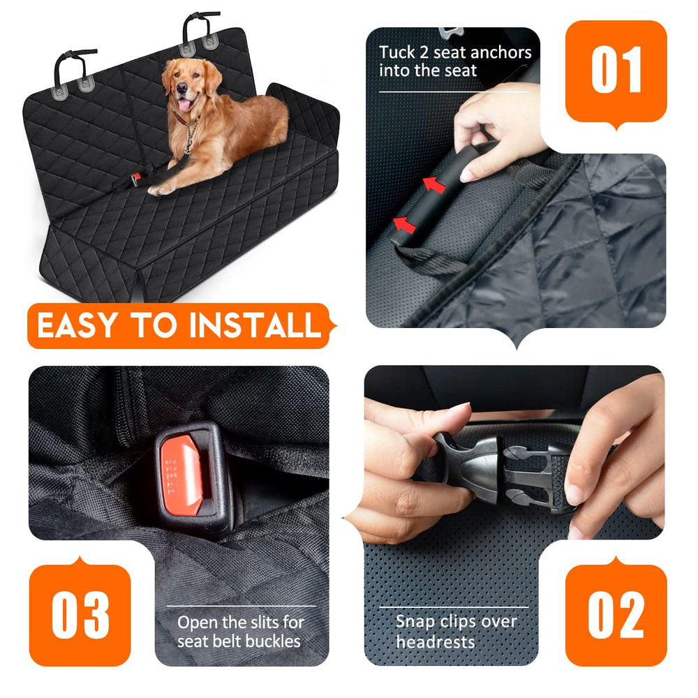 Yuntec adjustable headrest straps secure fit for various vehicles.