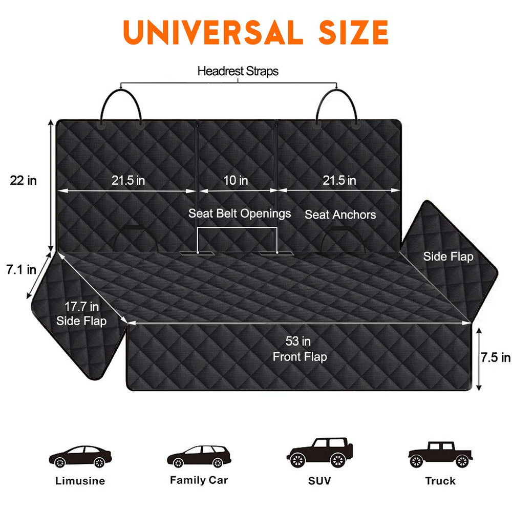 Yuntec non-slip backing prevents movement for a steady ride.