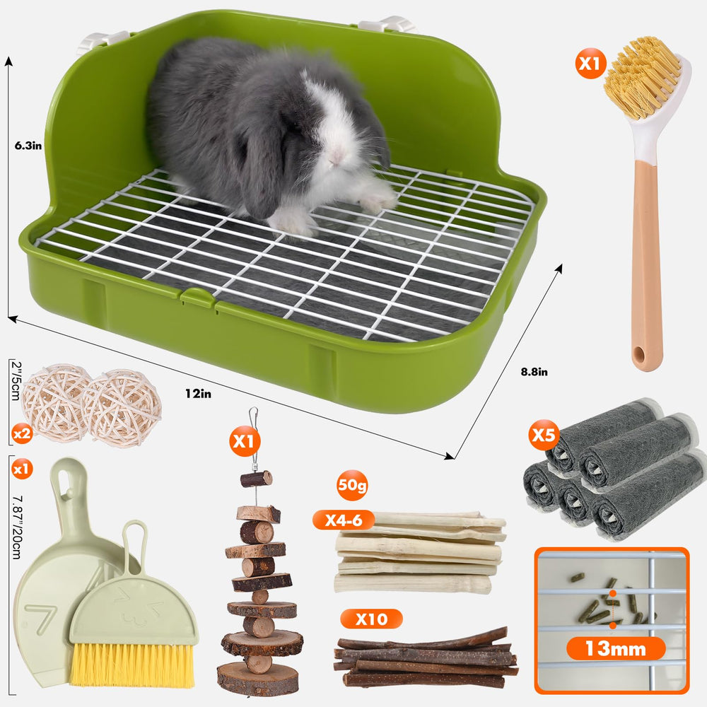 Grass green Yuoaes box highlights deep design to reduce mess.