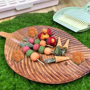 Yuoaes Multipet-friendly tray suits bunnies, guinea pigs, ferrets, and more.