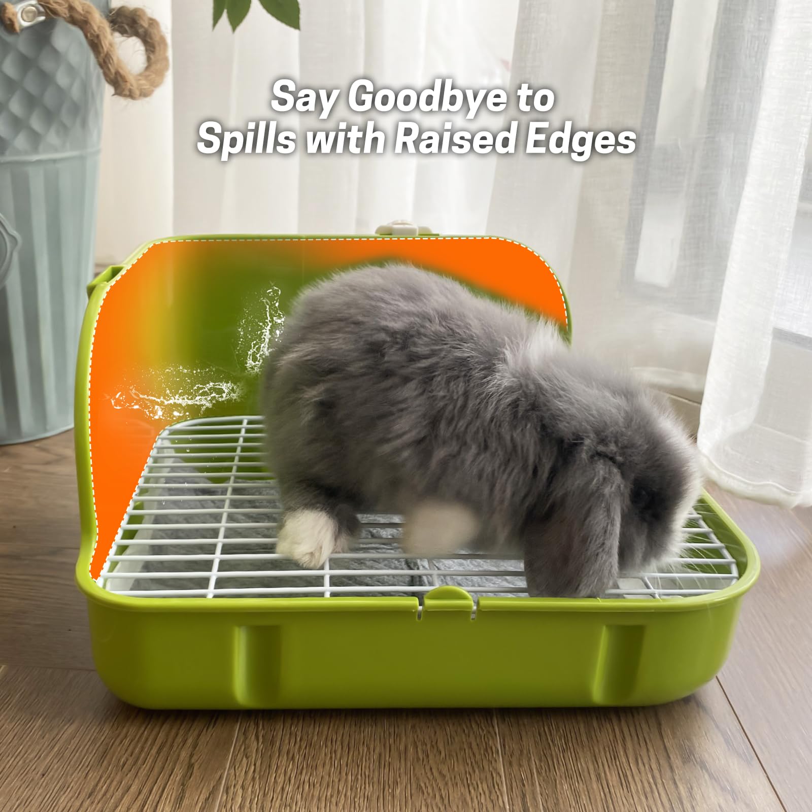 Removable grate in Yuoaes box aids quick cleaning.