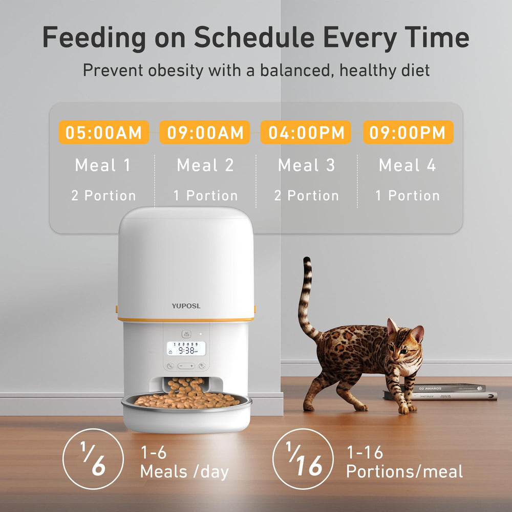 Yuposl daily schedule interface enables precise meal timing without apps