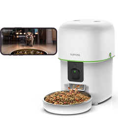 Yuposl camera view shows your cat’s meals remotely