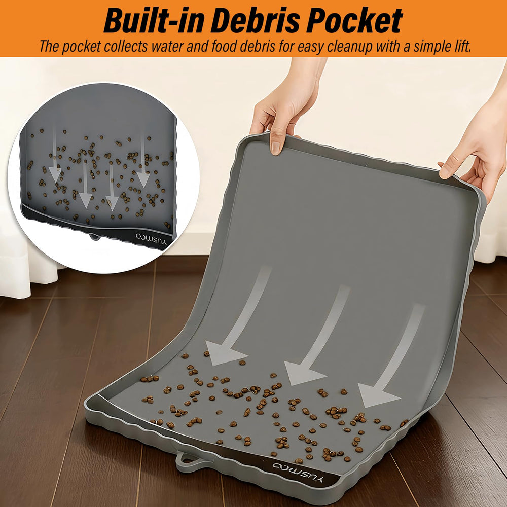 YUSMOO mat has an easy-hang handle for drying and storage.