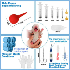 Ywingda whelping kit umbilical cord clip for quick cord management