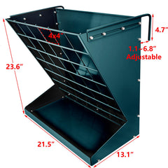 YXJSTO 2-in-1 hay and grain feeder with space-saving design for farms