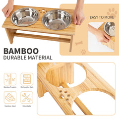 YY FOREYY two stainless steel bowls are durable and dishwasher safe.