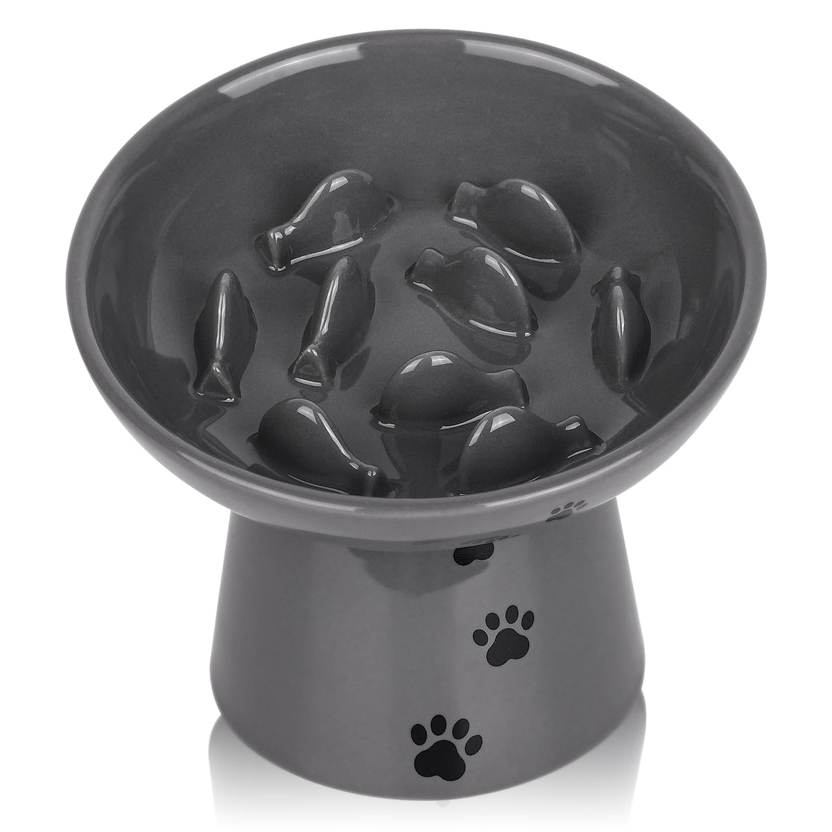 Y YHY ceramic slow feeder bowl for calmer dining and slower meals