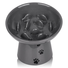 Y YHY ceramic slow feeder bowl for calmer dining and slower meals