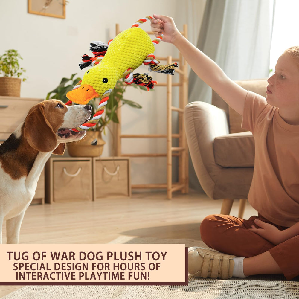YZHDUXIU all-age dog toy designed for teething to tug sessions.