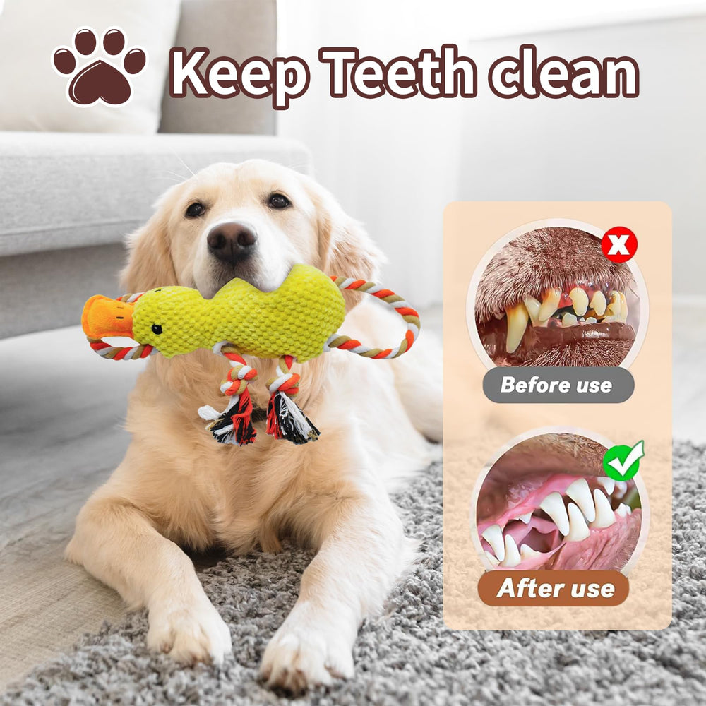 YZHDUXIU durable plush with nylon rope for engaging play.