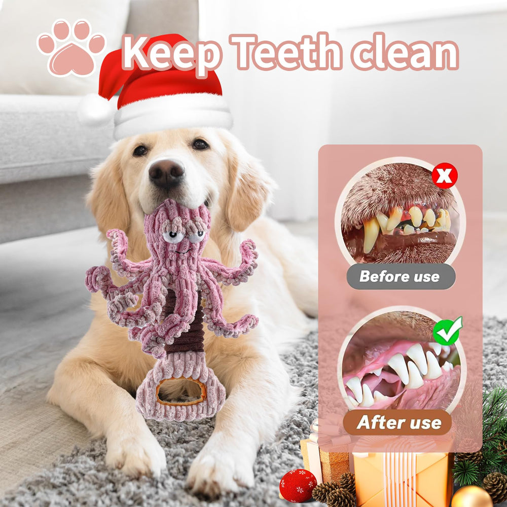 YZHDUXIU dental-care chew toy helps clean teeth during play.