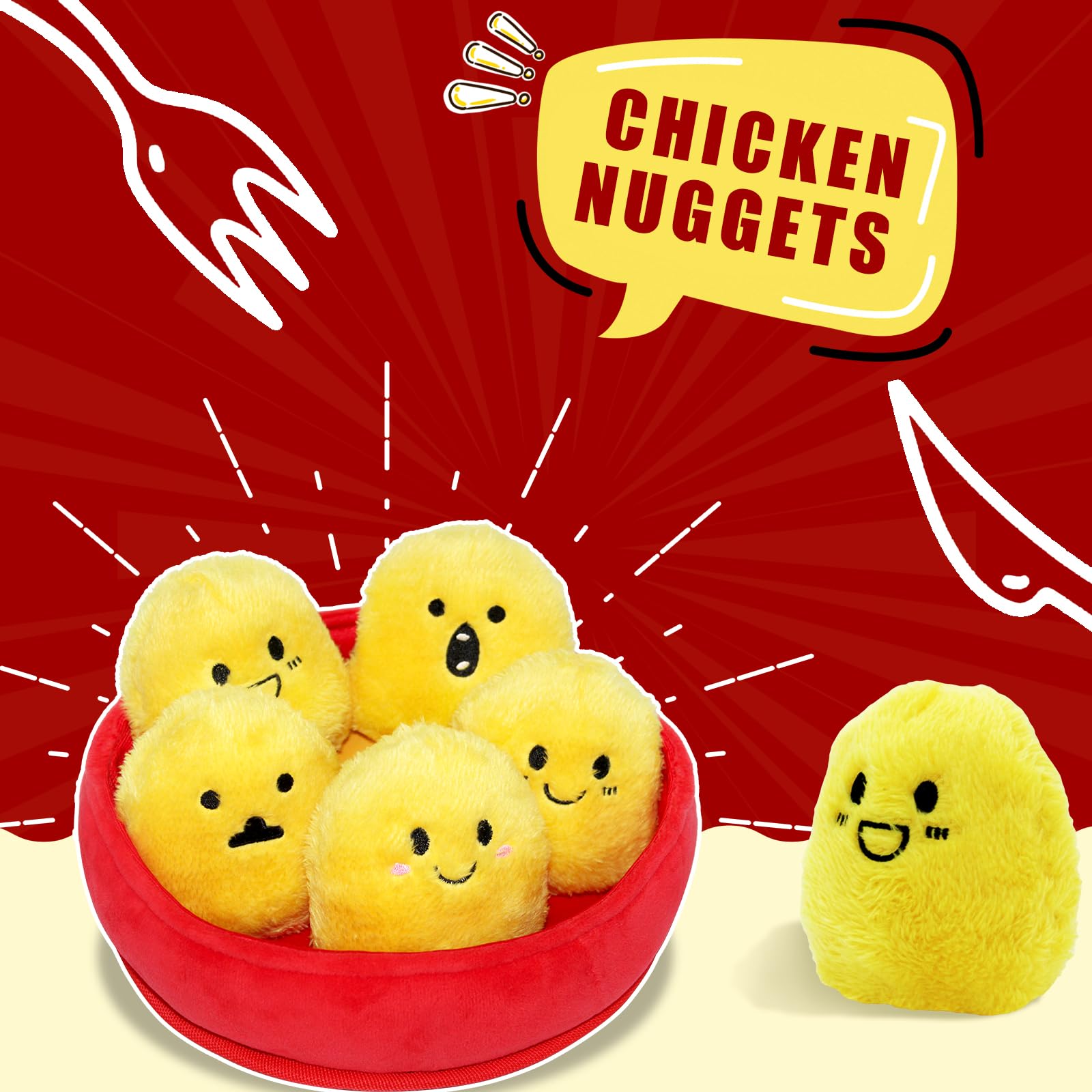 YZHDUXIU crinkle toy texture invites sensory exploration during solo fun.