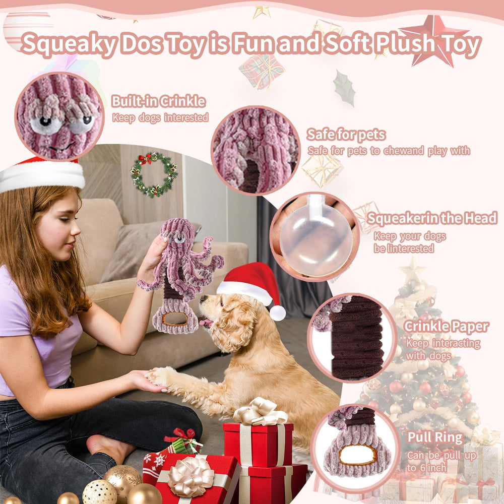YZHDUXIU extendable-spring belly dog toy fuels tug of war.