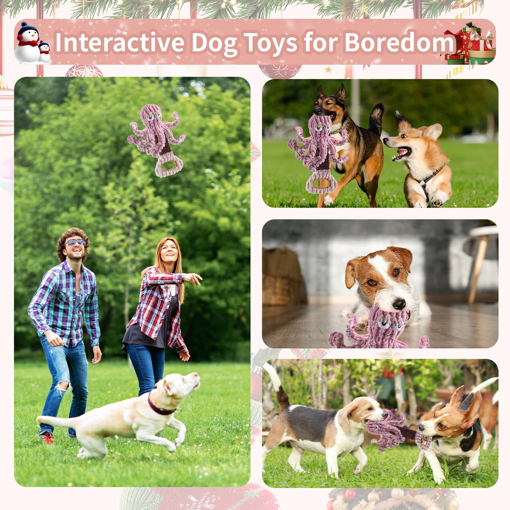 YZHDUXIU interactive tug-of-war toy keeps dogs engaged and entertained.