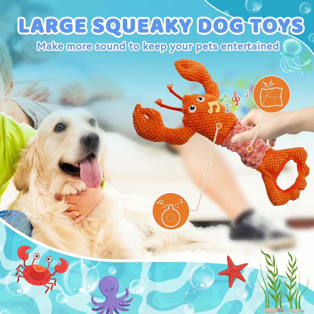 YZHDUXIU lobster toy with stretchy band adding bounce to games.