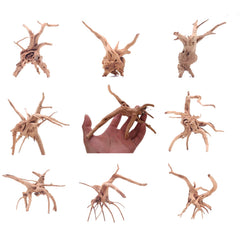 YZHZOM spiderwood 8pcs driftwood collection for natural freshwater decor