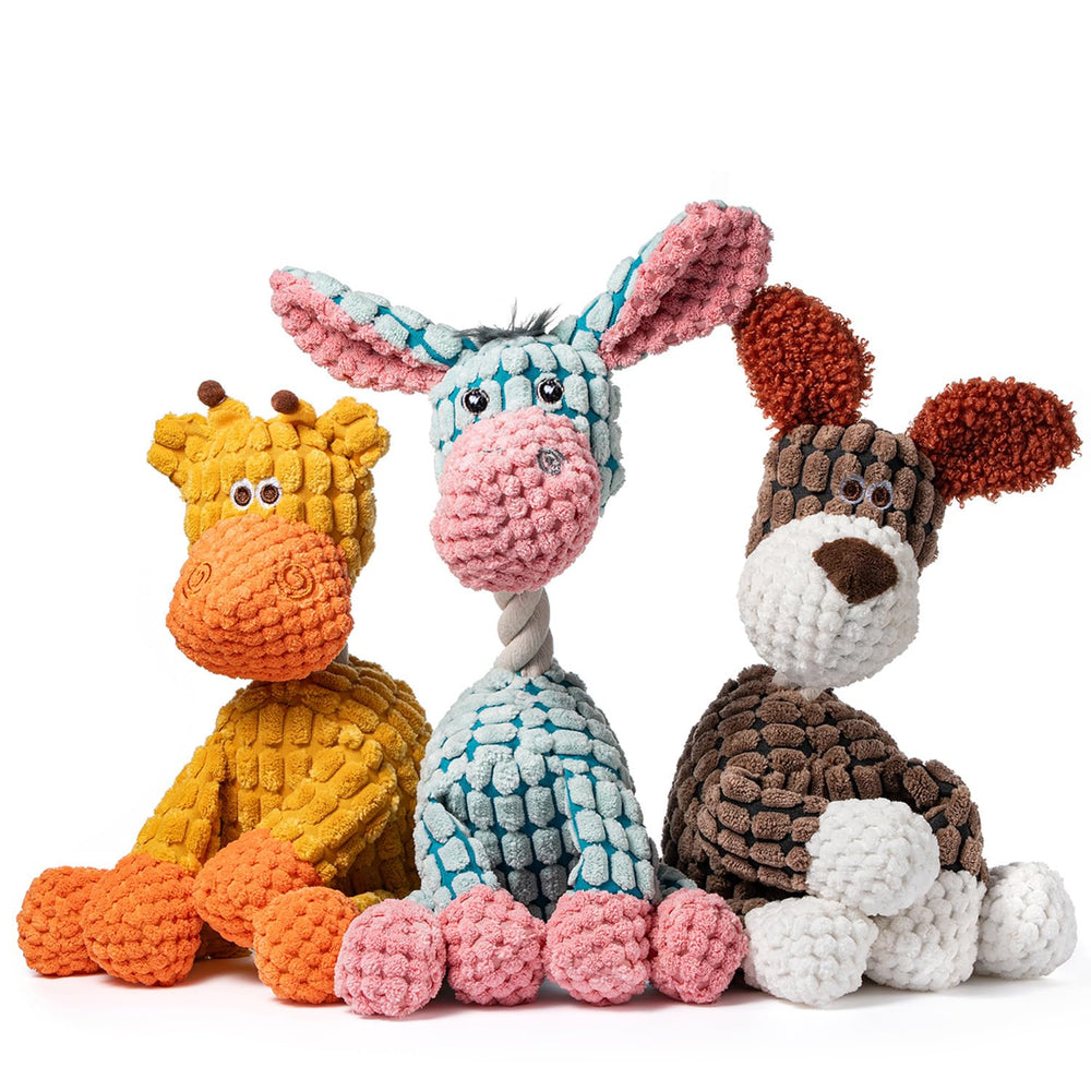 Zagrine 3-pack dog toys arranged for stimulating daily play and gifting.