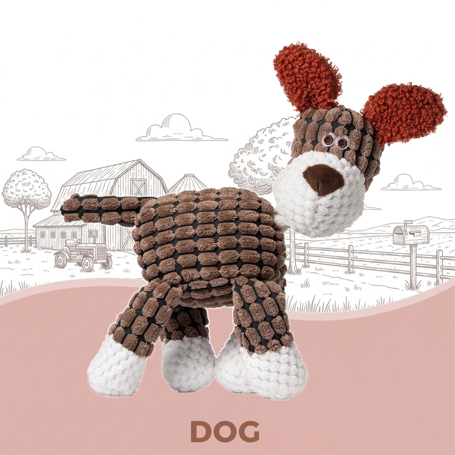 Zagrine gift-ready dog toy pack displayed as a versatile surprise.