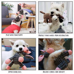 Zagrine hand-washable dog toy design for easy cleaning after play.