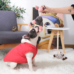 Zagrine soft plush material close-up showing safe fabric for pets.