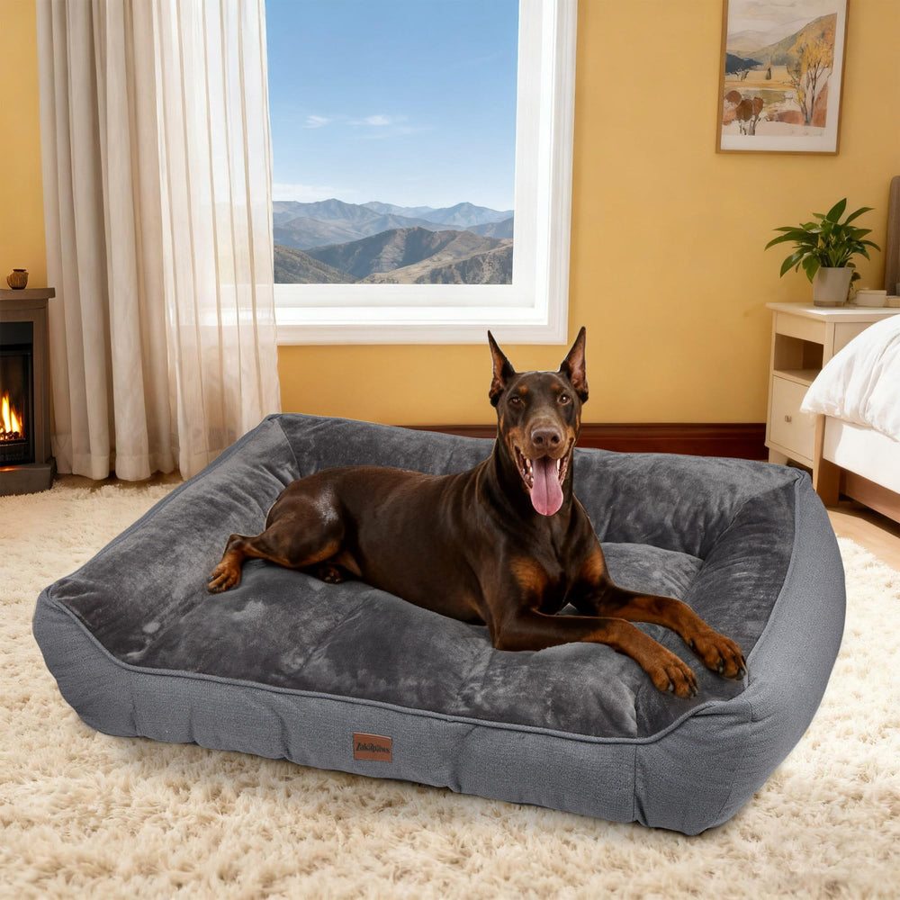 ZAKAPaws non-slip bottom keeps the bed stable