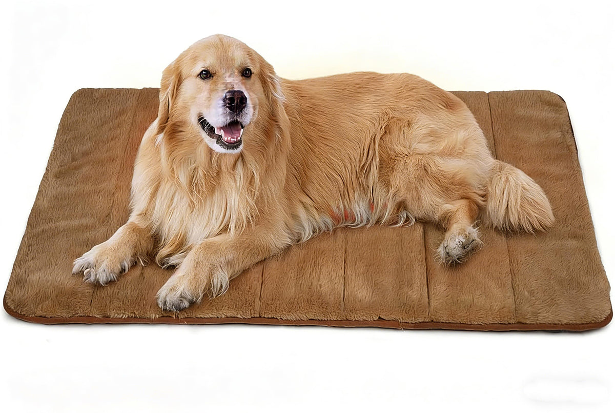 ZAKAPAWS dog crate pad 41x27 offers plush comfort inside a spacious crate