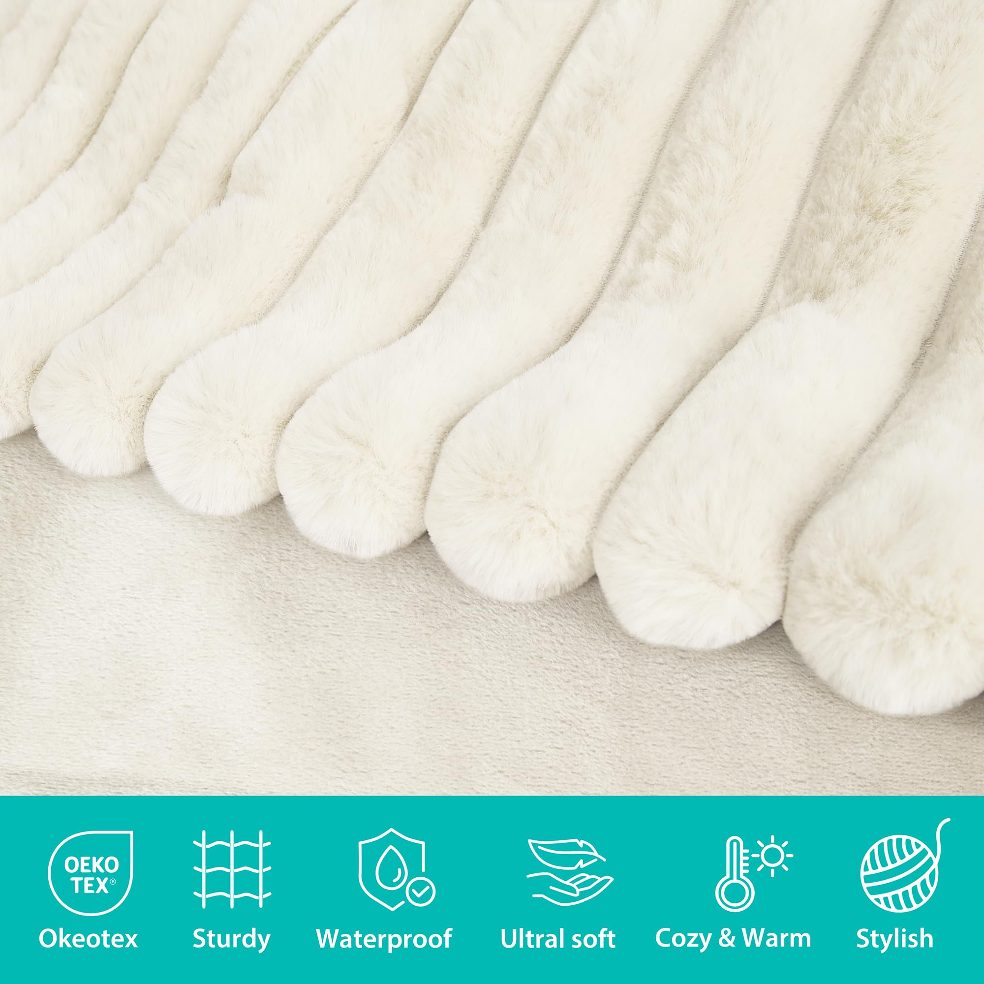 ZAKAPAWS luxury plush inner fur side offers cozy warmth for pets
