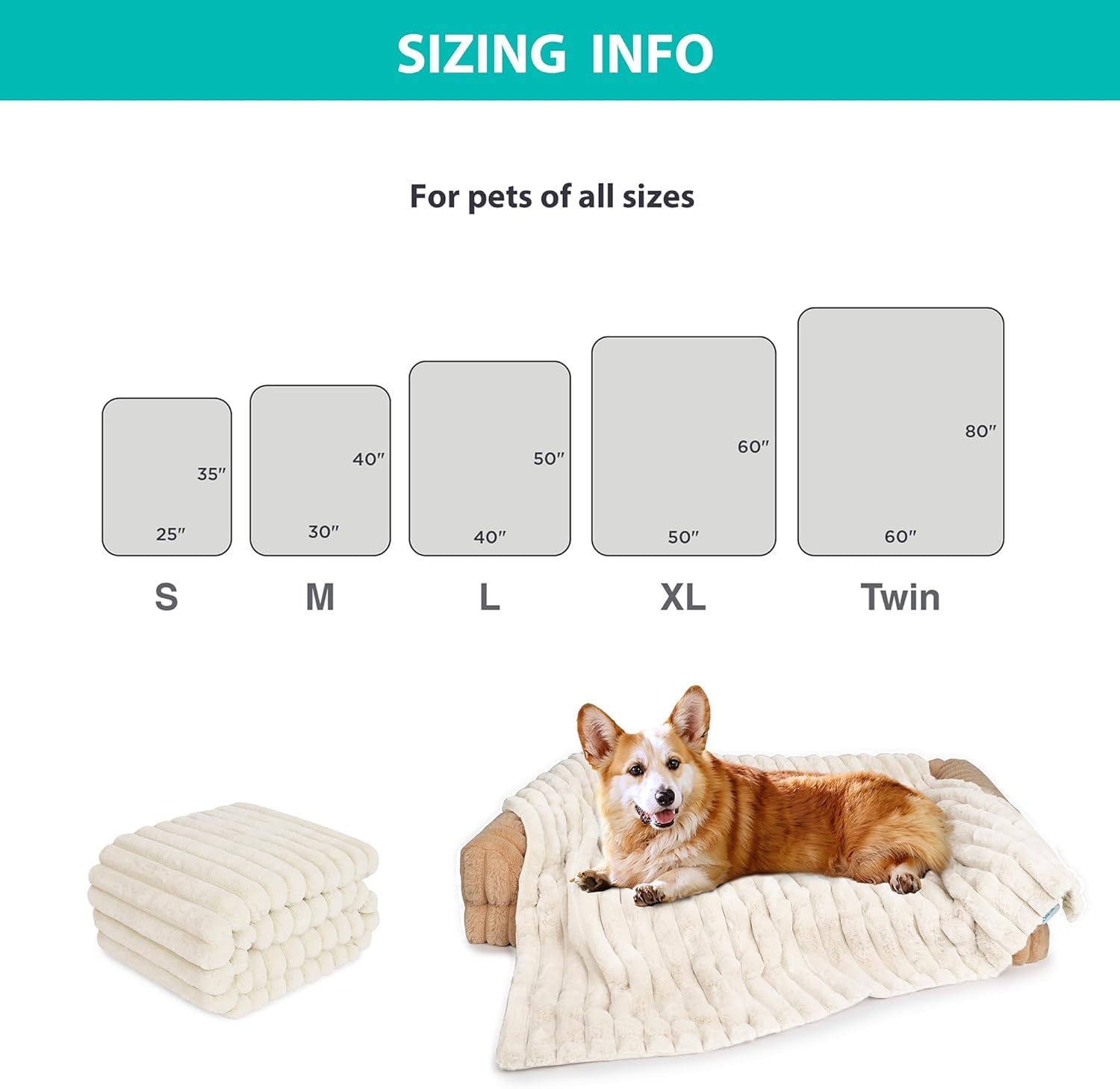 ZAKAPAWS OEKO-TEX certified pet blanket for regular use