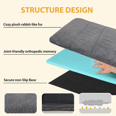 ZAKAPAWS memory foam layer provides supportive, even weight distribution