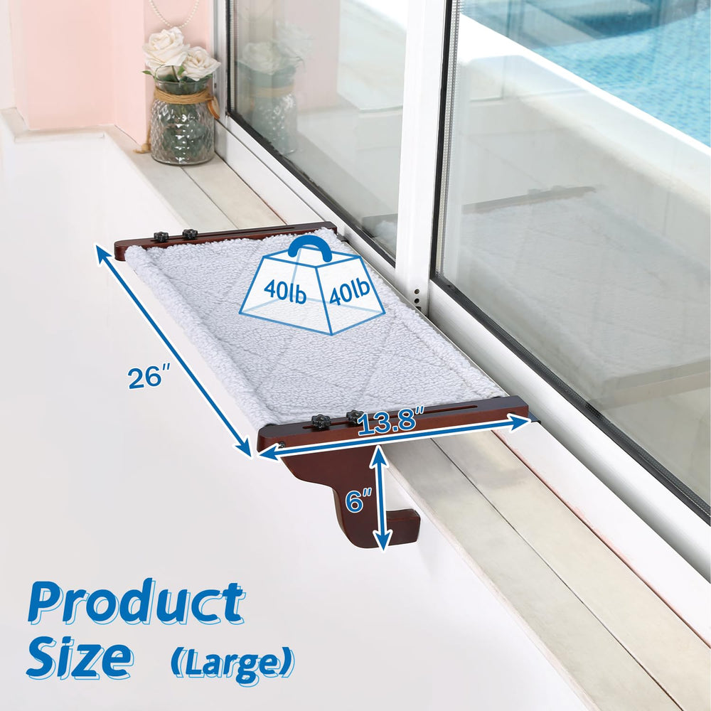 Zakkart Easy Seat Cat Perch during assembly shows simple hardware and safety.