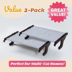 Zakkart gray Sherpa bed provides cozy, washable comfort for cats
