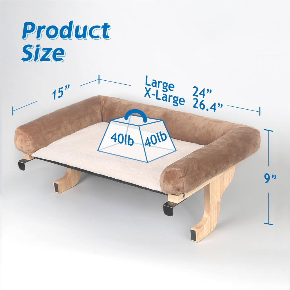 Zakkart premium hardwood and robust metal frame ensures sturdy mounting