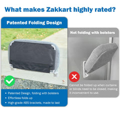 Zakkart robust metal frame provides stable support for jumping and lounging.