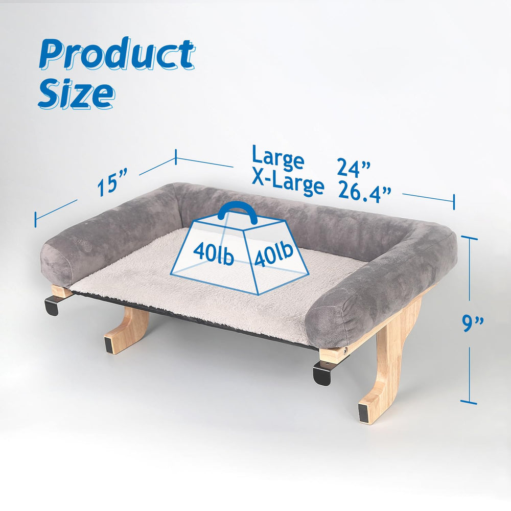 Sleeve-style bed attachment reduces wear and keeps setup neat.