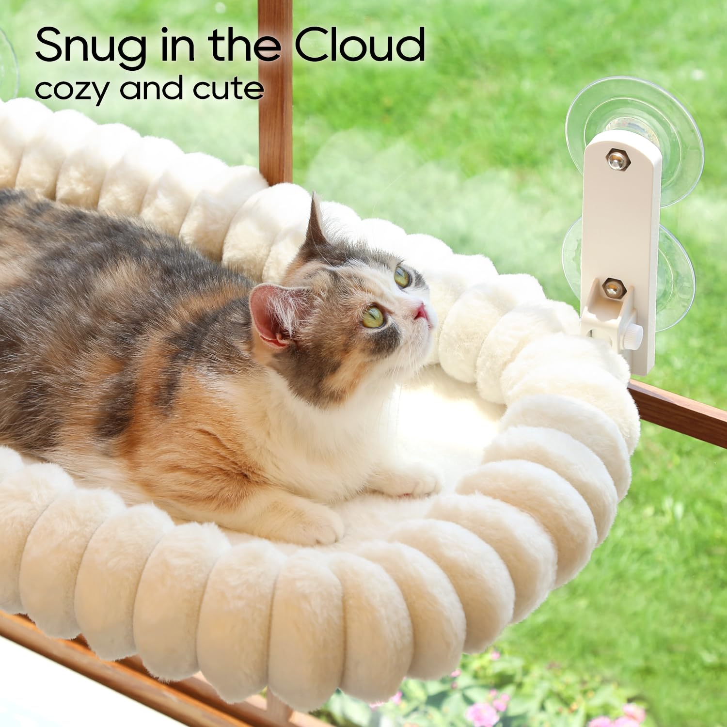 Zakkart SnugCloud medium bed size fits mid-sized cats and kittens