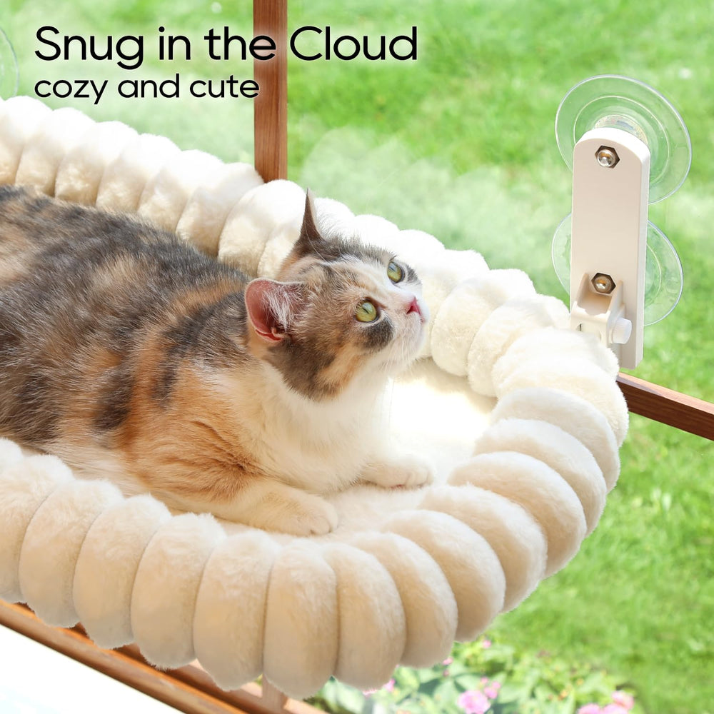 Zakkart SnugCloud large-cat use supports bigger felines with sturdy design.