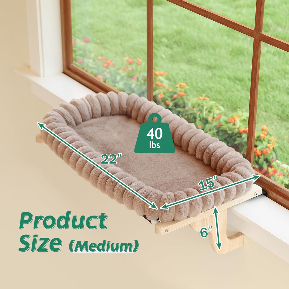 Zakkart SnugCloud portability lets you move the perch between windows easily