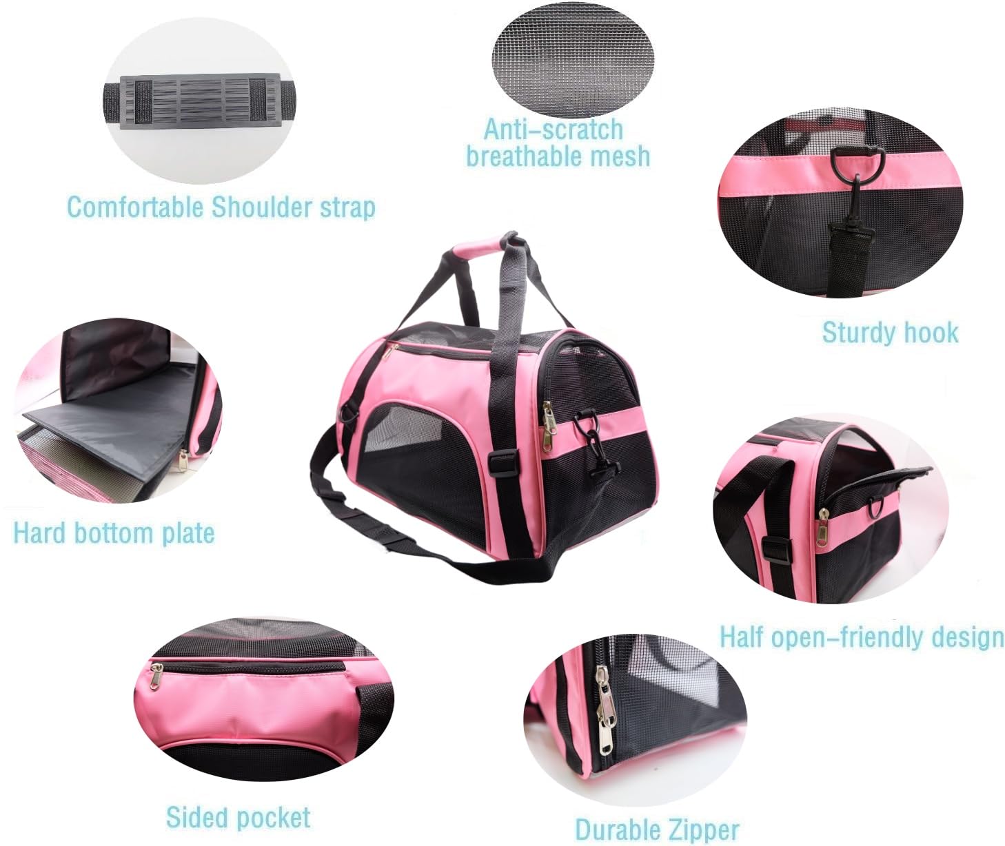 ZaneSun foldable design with removable bed simplifies packing and cleaning
