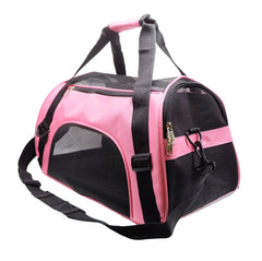 ZaneSun Cat Carrier soft-sided travel bag in pink for cozy journeys