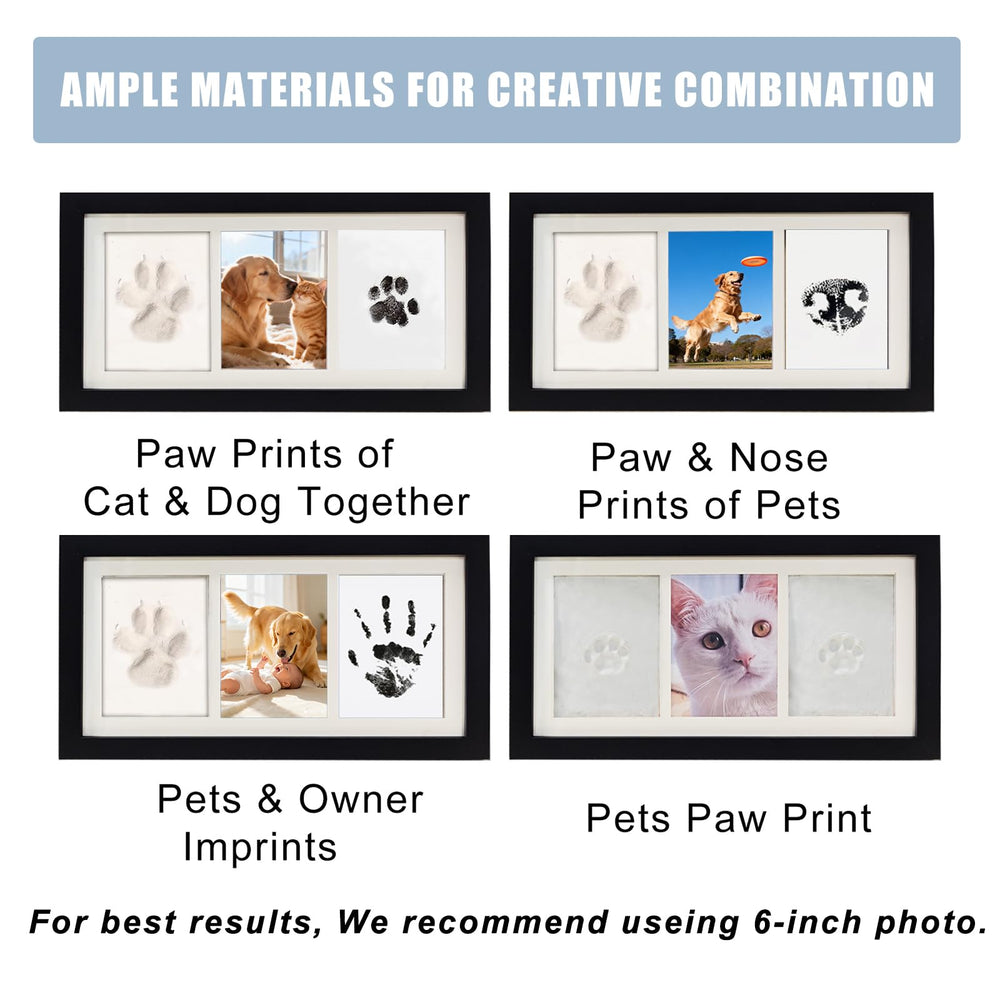 ZAPVLVT large ink pad detail enables even paw prints