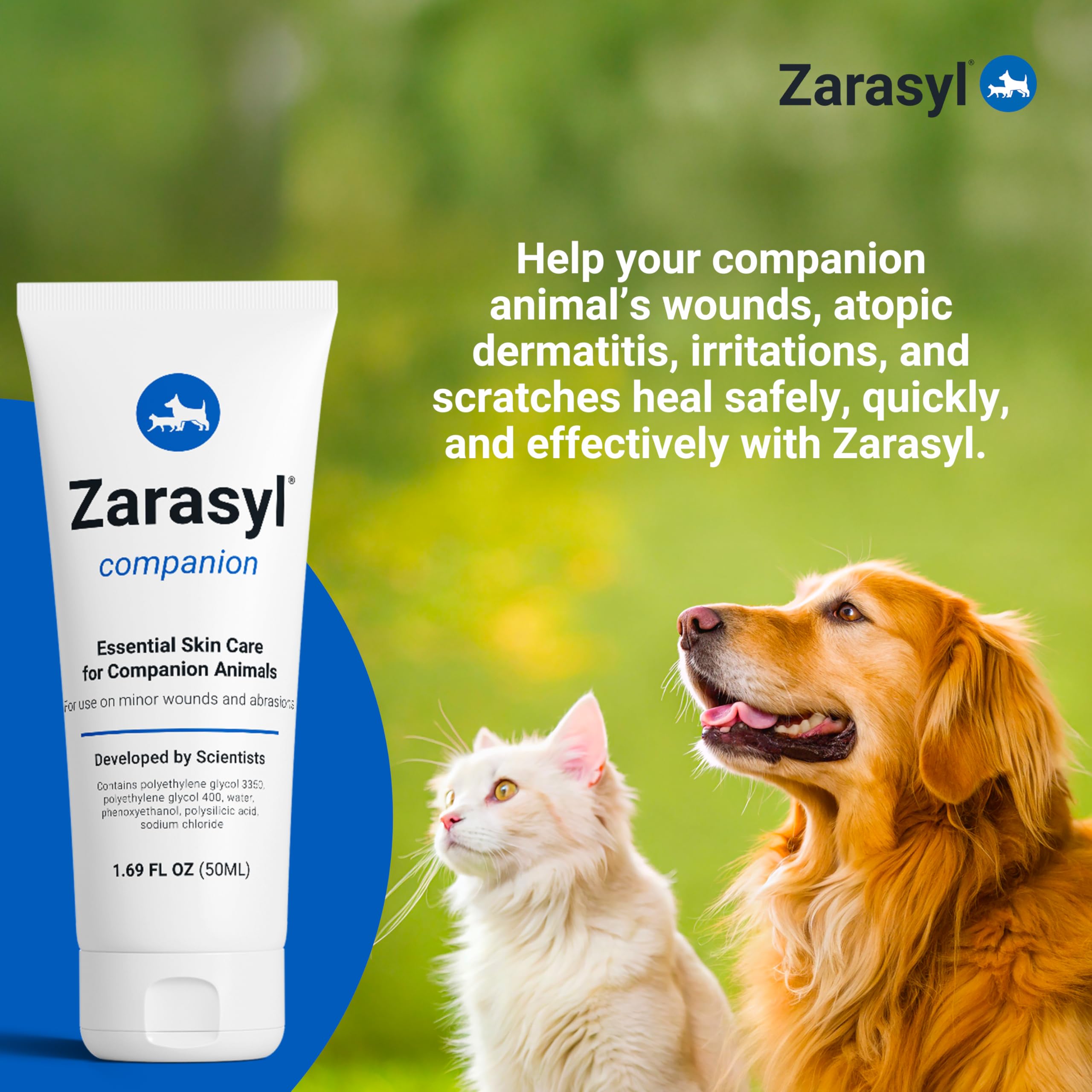 Zarasyl Companion Barrier Cream packaging box and tube.