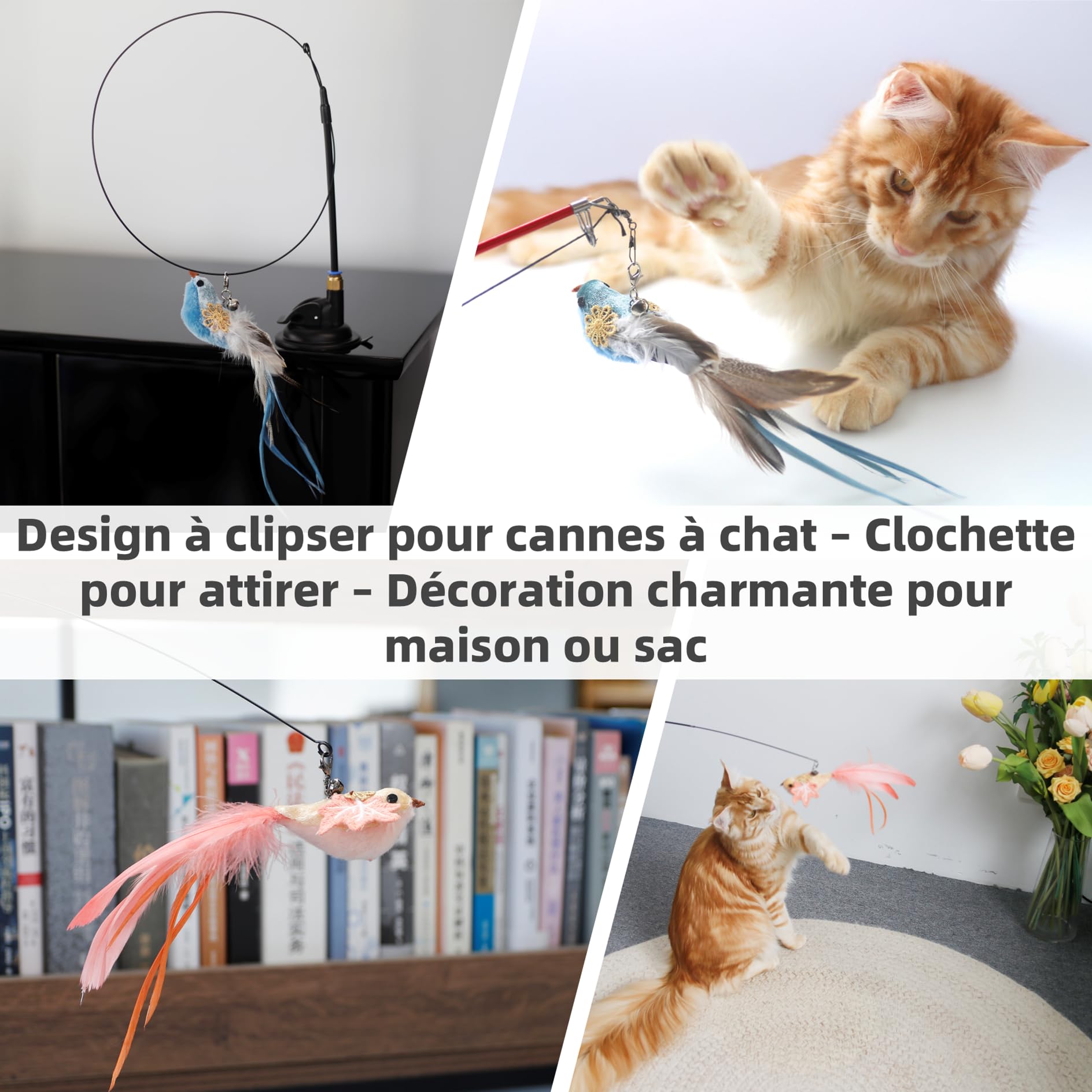 ZAYLUMO durable materials withstand swats for daily kitty fun.