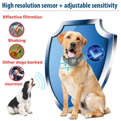 ZCNANDG Noobark collar IP67 waterproof seal for rain and outdoor adventures.