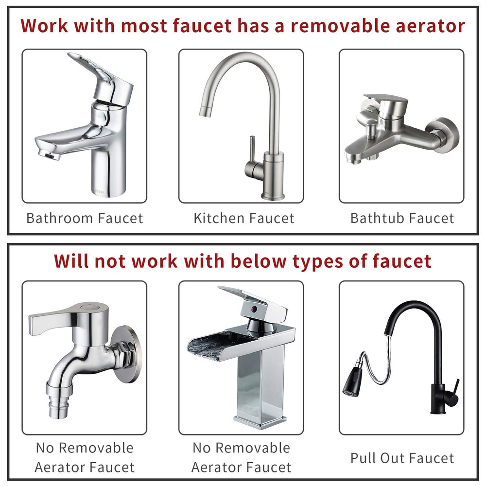 ZCONIEY stop water-saving function helps control flow during baths.
