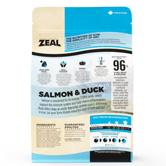 ZEAL Canada dual-protein salmon and duck with liver enhances canine protein variety