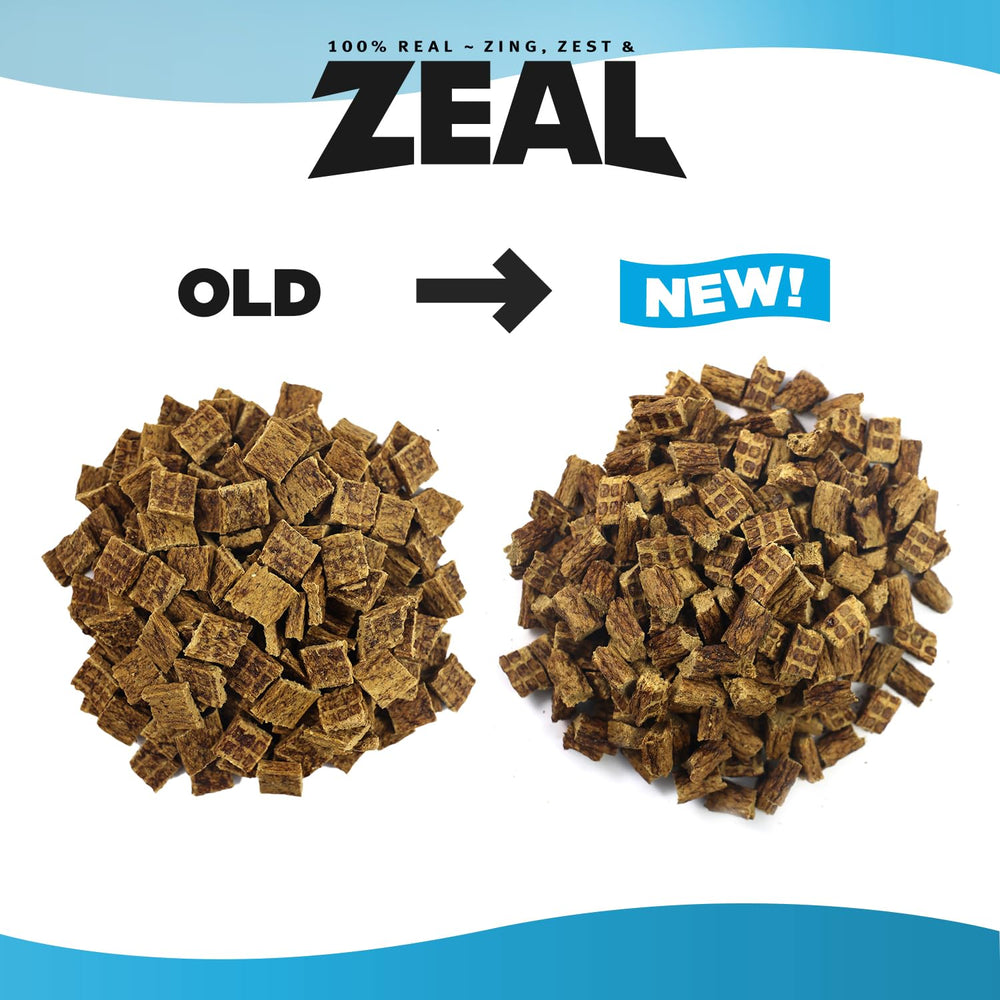 Sustainably sourced Canadian ingredients on ZEAL packaging for responsible meals.