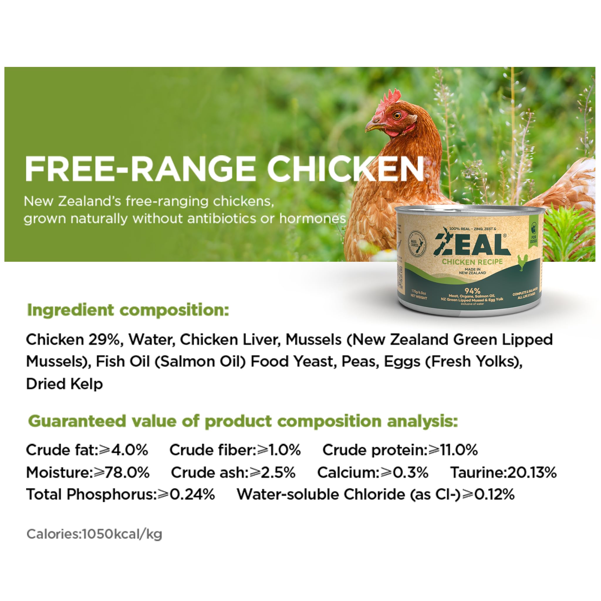 ZEAL wet cat food cat eating scene suggests versatile meal option