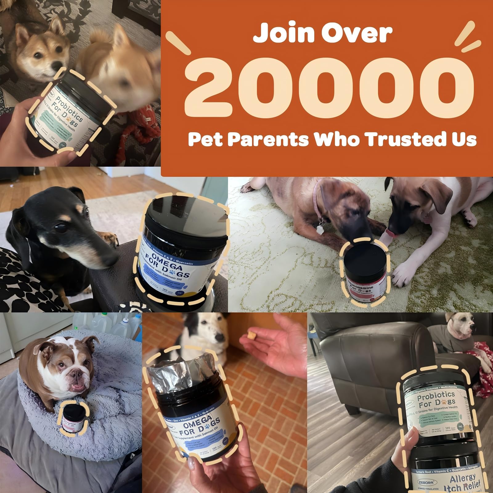 ZEBORA all-life-stages bottle suitable for puppies to seniors.